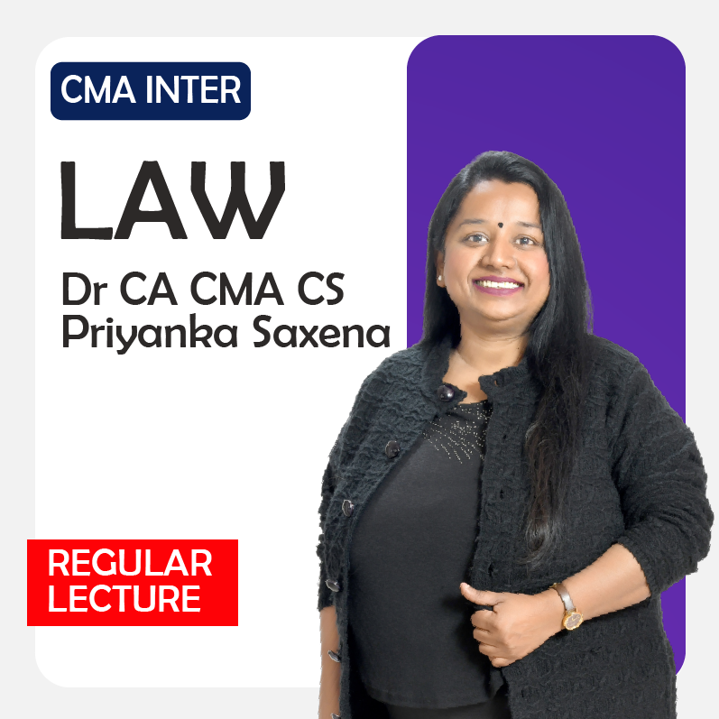 CMA Inter Business Laws & Ethics Full Course by Dr. CA CS CMA Priyanka Saxena